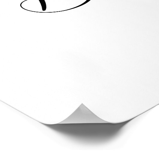 エレガントフローラ女性のカーボーイブーツブライダルシャワーへようこそ ポスター (角)