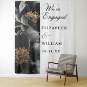 エレガントフローラ婚約パーティの背景 タペストリー (インサイチュ)