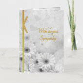 エレガントフローラ実在箔カード 箔グリーティングカード (正面)