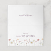 エレガントフローラ座席表 プレイスカード (外部開封)