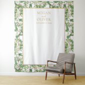 エレガントフローラ庭園の結婚式 タペストリー (インサイチュ)