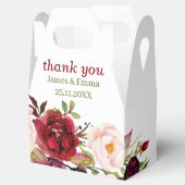 エレガントフローラ式結婚式 フェイバーボックス (オープン)