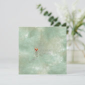 エレガントフローラ引用文フラットカード (スタンド正面)