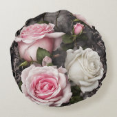 エレガントフローラ抱擁ラウンドピロー ラウンドクッション (裏面)