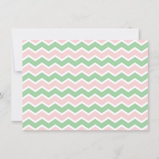 エレガントフローラ散水缶ガーデンバースデーパーティー 招待状 (裏面)