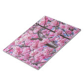 エレガントフローラ文房具デザイン ノートパッド (アングル)