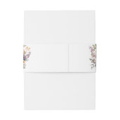 エレガントフローラ春の結婚式 招待状ベリーバンド (裏面例)