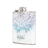 エレガントフローラ曼荼羅と紙吹雪画像 フラスク (左)