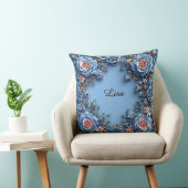 エレガントフローラ枠 クッション (椅子)