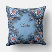 エレガントフローラ枠 クッション (裏面)