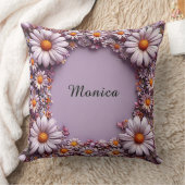 エレガントフローラ枠 クッション (ブランケット)