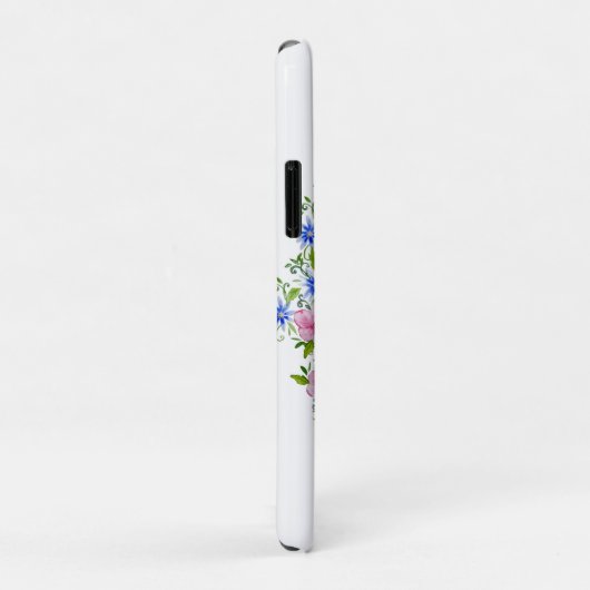 エレガントフローラ模様 Case-Mate iPhoneケース (裏面/右)