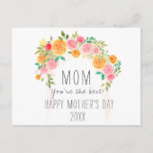 エレガントフローラ母の日 ポストカード (正面)
