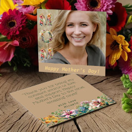 エレガントフローラ母の日MOM写真 シーズンカード