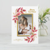 エレガントフローラ水彩写真 シーズンカード (スタンド正面)