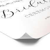 エレガントフローラ水彩手ポ絵を描ースター ポスター (角)