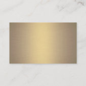 エレガントフローラ水彩犬グルーミングサービス 名刺 (裏面)