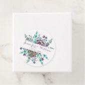 エレガントフローラ水彩紫陽花結婚病 フェイバータグ (インサイチュ)