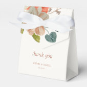 エレガントフローラ水色カップルイニシャル結婚ズ フェイバーボックス (正面サイド)