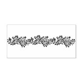 エレガントフローラ渦巻形のオーナメント ラバースタンプ (インプリント)