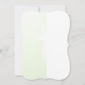 エレガントフローラ白熱［赤熱］光を放つ相互洗礼 招待状 (裏面)