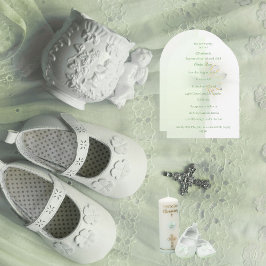 エレガントフローラ白熱［赤熱］光を放つ相互洗礼 招待状