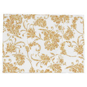 エレガントフローラ白金ゴールド ラージペーパーバッグ (裏面)