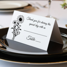 エレガントフローラ白黒結婚ズ