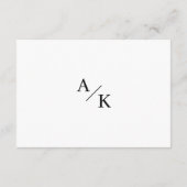 エレガントフローラ白黒結婚詳細 エンクロージャーカード (裏面)