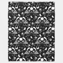 エレガントフローラ白黒