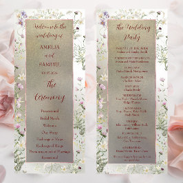 エレガントフローラ秋の結婚平坦な計画 プログラム