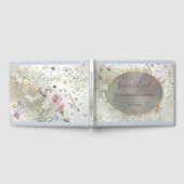 エレガントフローラ秋結婚のゲストブック ゲストブック (全面)