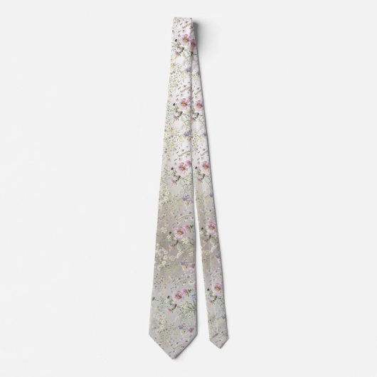 エレガントフローラ秋結婚のネクタイ ネクタイ (正面)