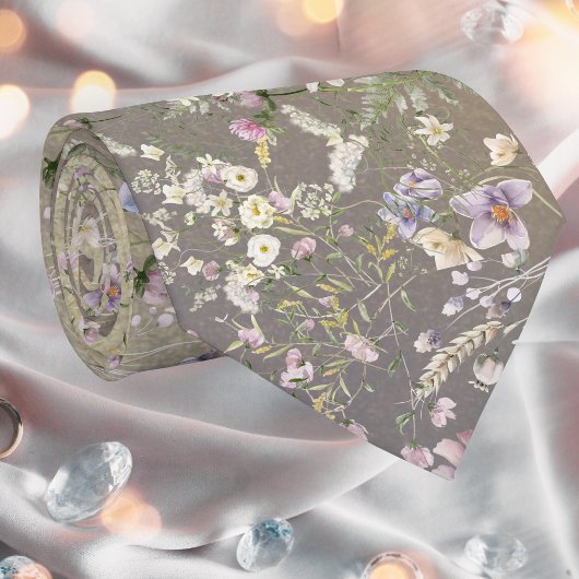 エレガントフローラ秋結婚のネクタイ ネクタイ