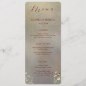 エレガントフローラ秋結婚のメニュー メニュー (正面)