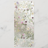 エレガントフローラ秋結婚のメニュー メニュー (裏面)