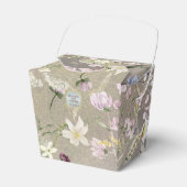 エレガントフローラ秋結婚の フェイバーボックス (正面サイド)