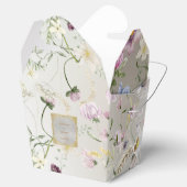 エレガントフローラ秋結婚式の引き出物箱 フェイバーボックス (オープン)