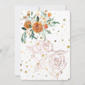 エレガントフローラ結婚のサンキューカードセット サンキューカード (裏面)