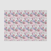 エレガントフローラ結婚のタイル模様 薄葉紙 (正面)