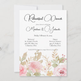 エレガントフローラ結婚のリハーサル 招待状