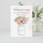 エレガントフローラ結婚の感謝メッセージ (スタンド正面)