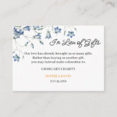 エレガントフローラ結婚の贈与代 エンクロージャーカード (正面)