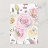 エレガントフローラ結婚ズゲスト詳細 エンクロージャーカード (裏面)