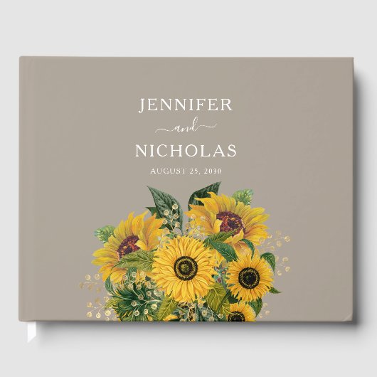 エレガントフローラ結婚ズ ゲストブック (正面)