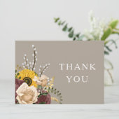 エレガントフローラ結婚ズ サンキューカード (スタンド正面)