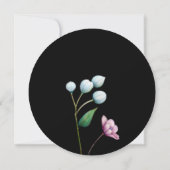 エレガントフローラ結婚ソフトボタニカルロマンス セーブザデート (裏面)