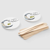 エレガントフローラ結婚ハンドファン – デザインさん ハンドファン (組立なし)