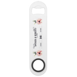 エレガントフローラ結婚ボトルオープナー スピード栓抜き