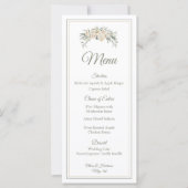 エレガントフローラ結婚メニュー – Cream & Sage Green S (正面)